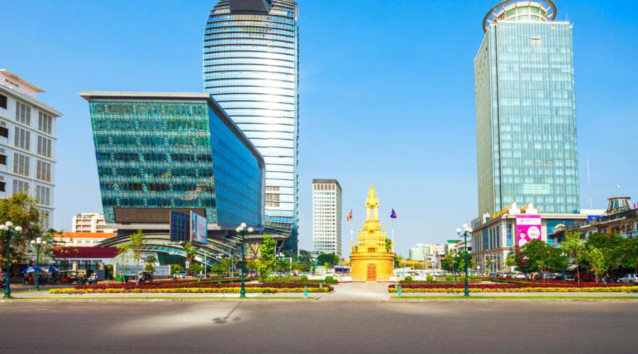 De mest populære tilbud på biludlejning i Phnom Penh
